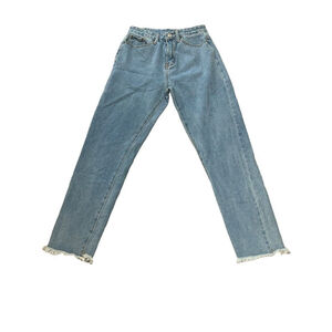 SHEIN Jeans Women's Small High Waist Tapered Ankle Denim